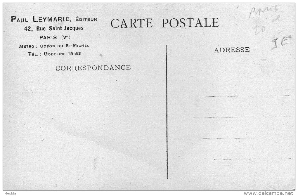 CPA - Tombeau D' ALLAN  KARDEC Au  Père - Lachaise  -  Paul Leymarie  éditeur  Paris V. - Arrondissement: 20