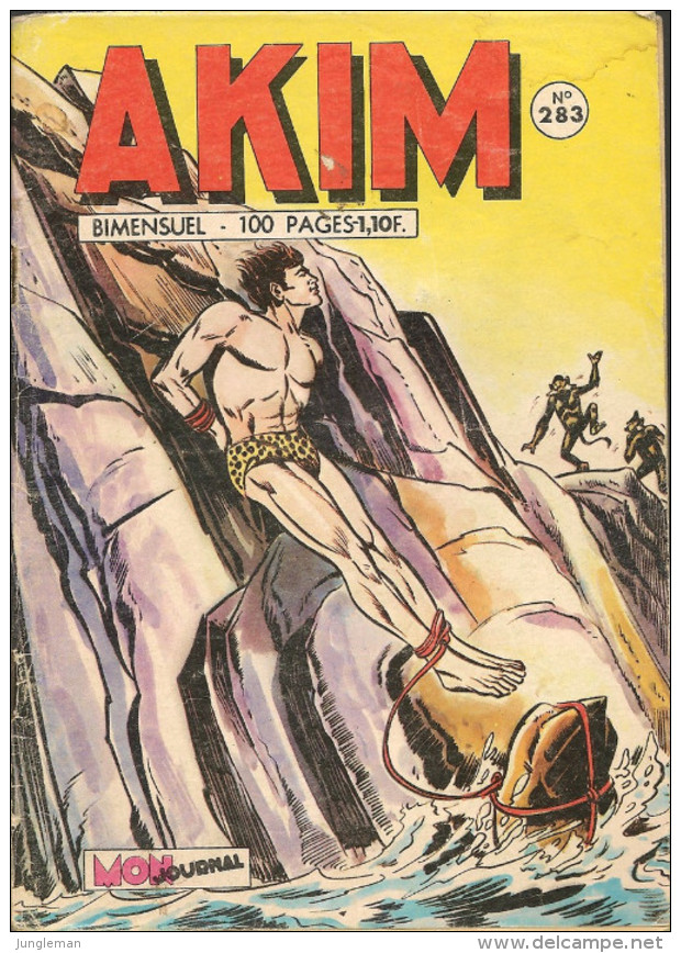 Akim N° 283 - 1ère Série - Editions Aventures Et Voyages - Mai 1971 - Avec En + Bing Et Bang Badabang Et Les Bolides - Akim