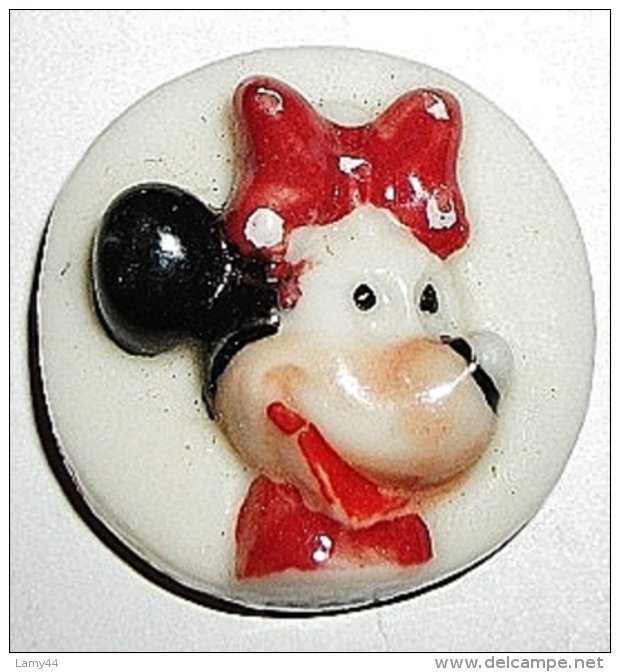 Disney -Minnie- Fève Plate (W) - Disney