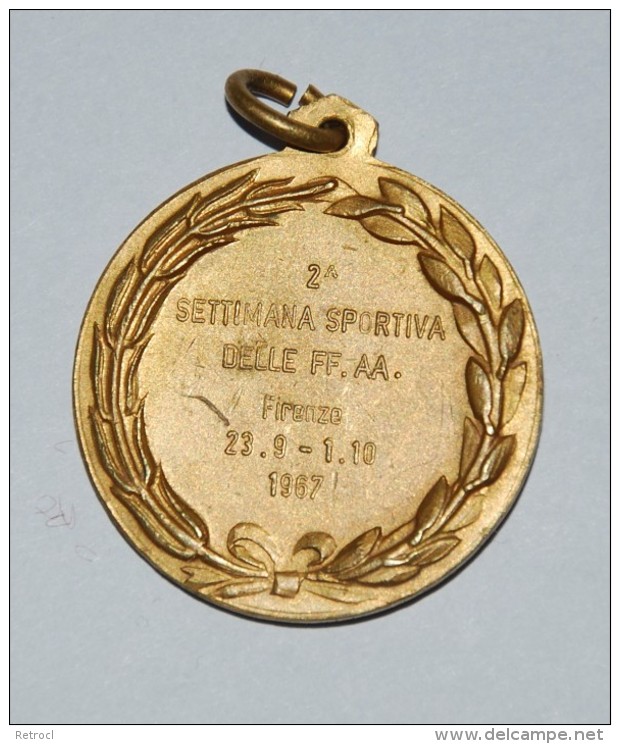 1967 - Medaglia Regione Militare Tosco-emiliana - Settimana Sportiva Delle FF.AA. Firenze - Professionnels/De Société