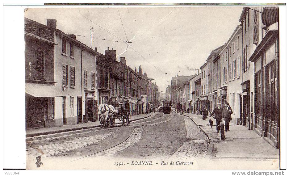 ROANNE: Rue De Clermont - Roanne