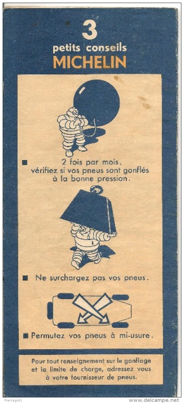 CARTE-ROUTIERE-MICHELIN-N °58-1950-BREST-QUIMPER-TBE ETAT-Pas De Plis Coupés - Cartes Routières