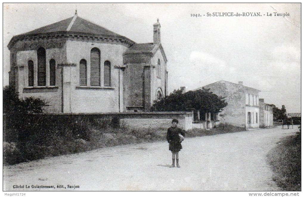 Cpa (17) St-sulpice-de-royan -- Le  Temple - Other & Unclassified