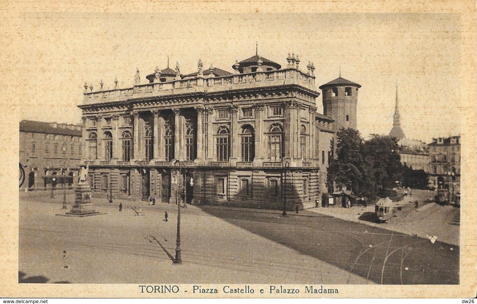 Torino - Piazza Castello E Palazzo Madama - Edit. R.O.T. - Palazzo Madama