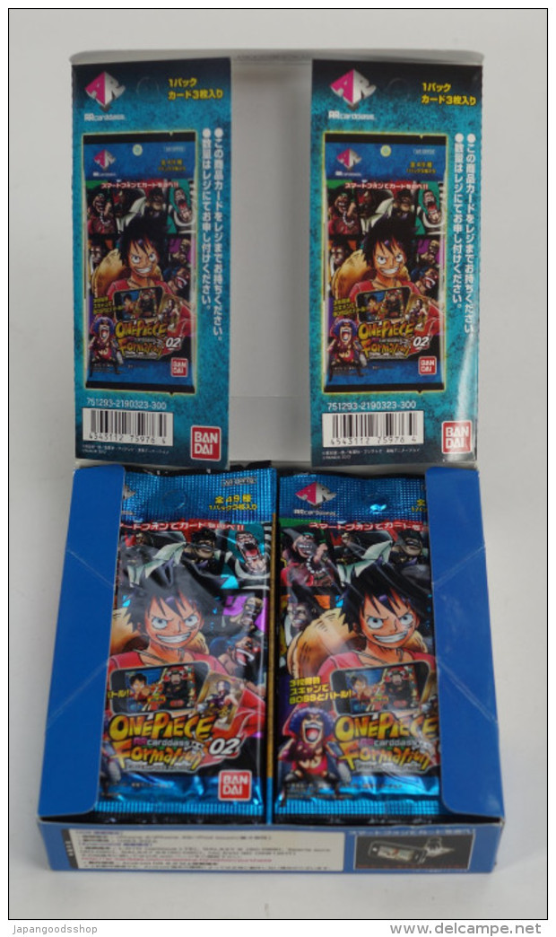 One Piece : AR Carddass Formation 02 ( 20 X 3 Cards Packs ) - Altri & Non Classificati