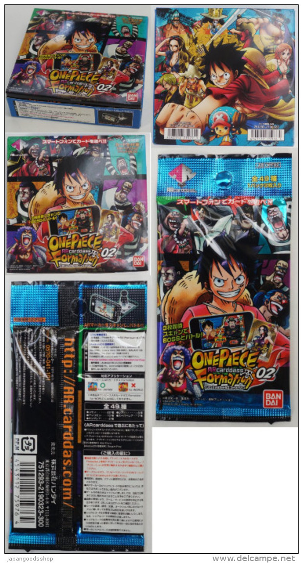 One Piece : AR Carddass Formation 02 ( 20 X 3 Cards Packs ) - Altri & Non Classificati