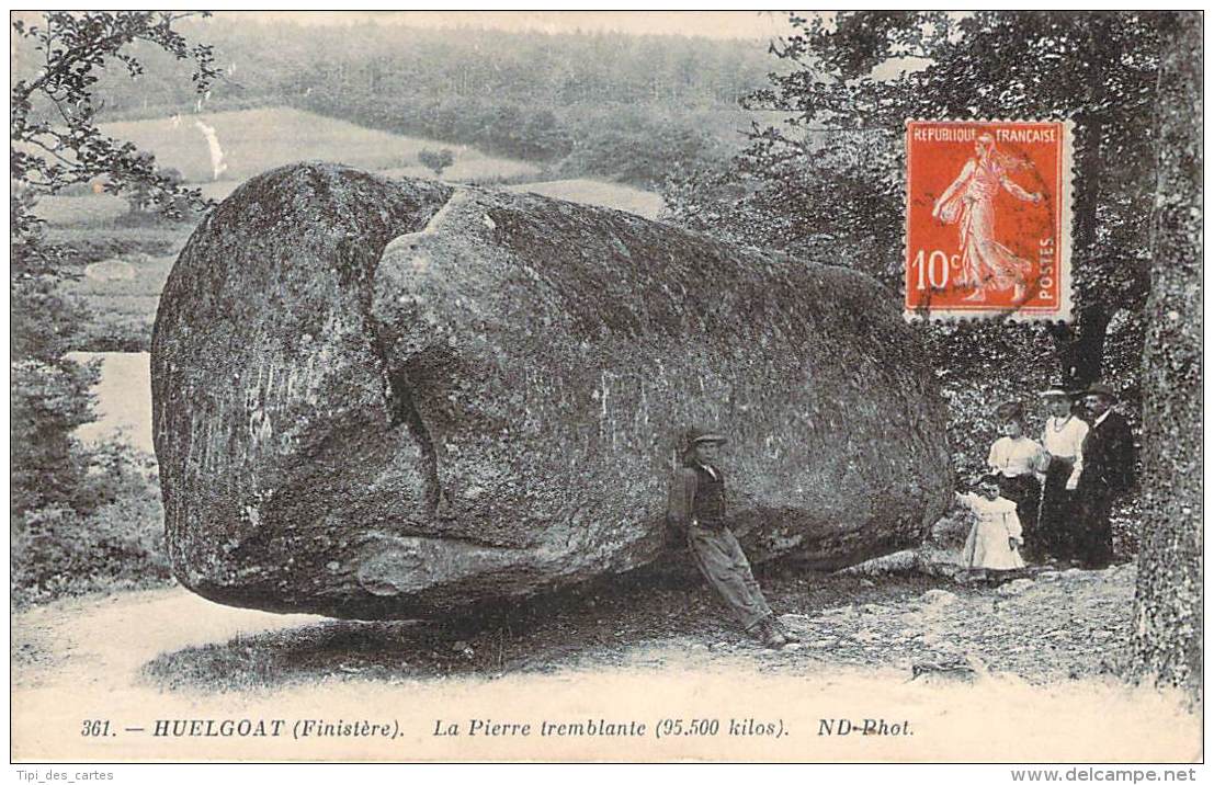 29 - Huelgoat - Le Pierre Tremblante - Dolmen & Menhirs