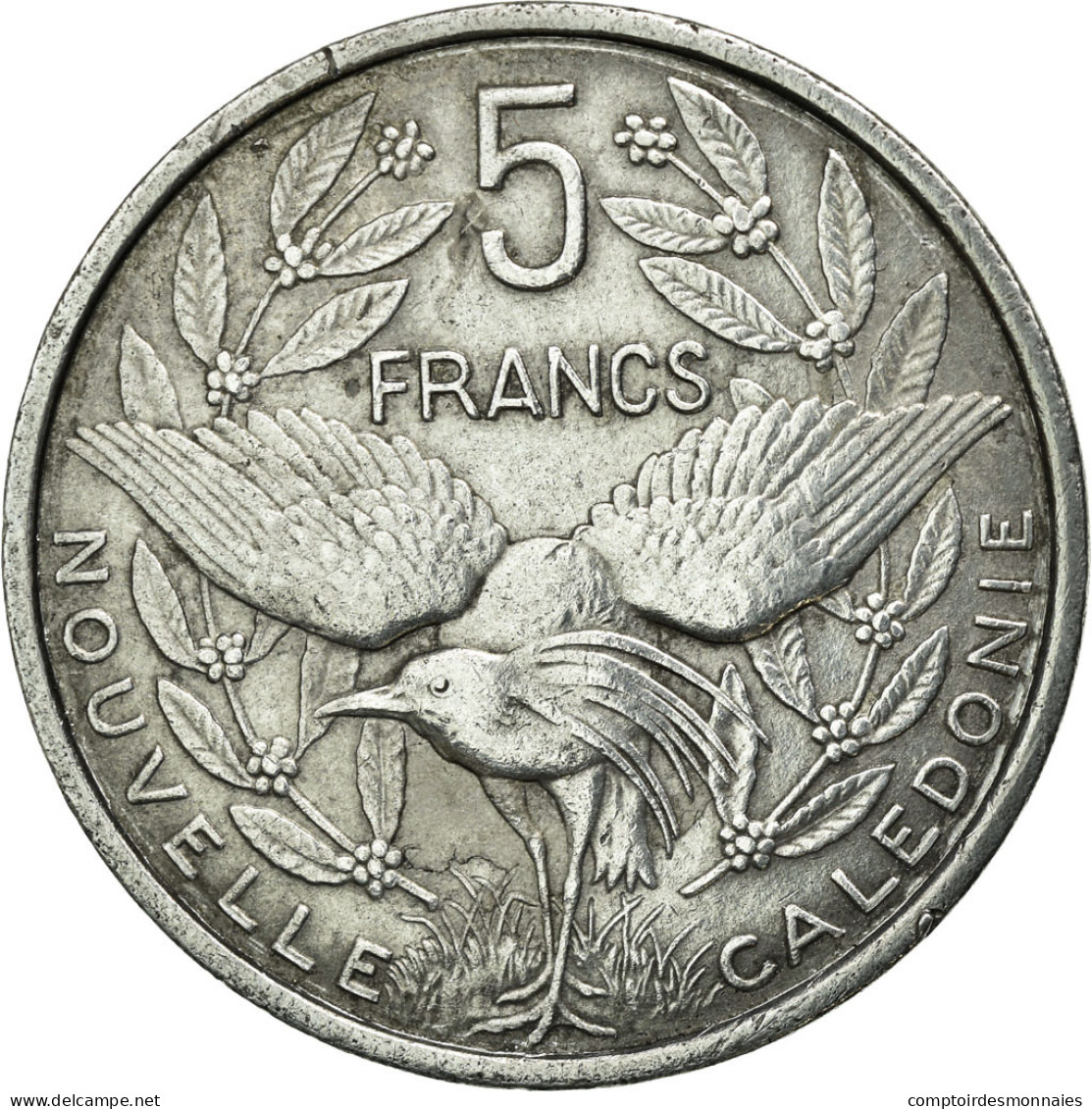 Monnaie, Nouvelle-Calédonie, 5 Francs, 1952, Paris, TTB, Aluminium, KM:4 - Nuova Caledonia