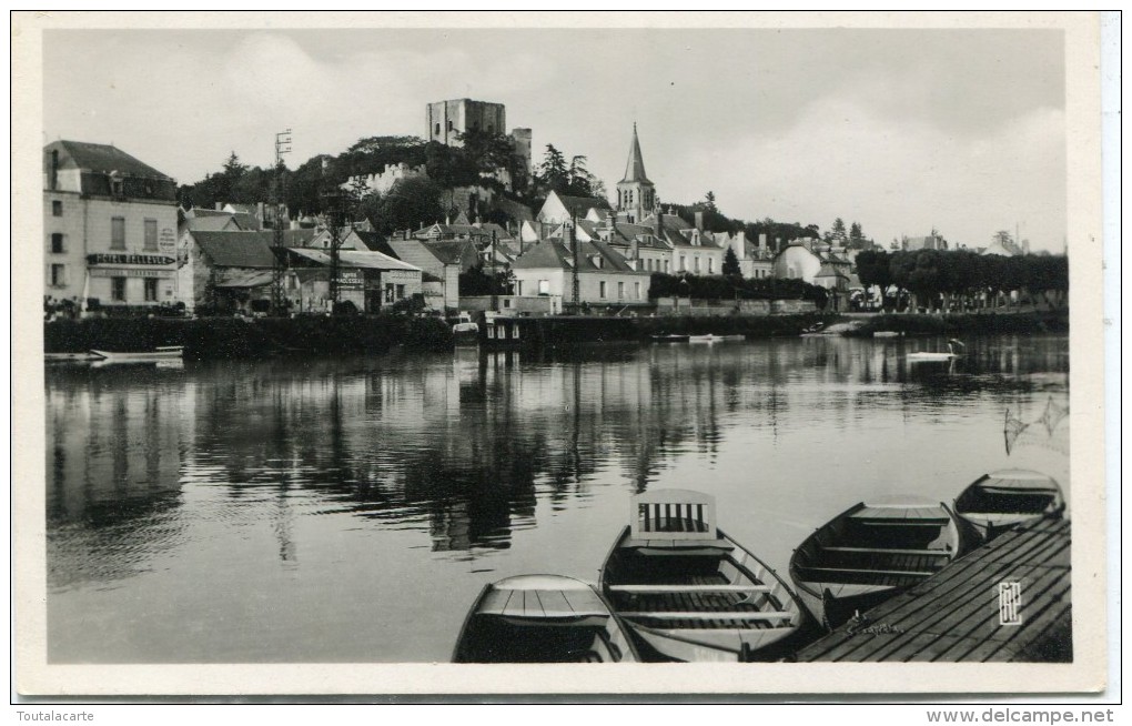 CPSM 41 MONTRICHARD VUE SUR LE CHER LE CHATEAU ET LA VILLE - Montrichard