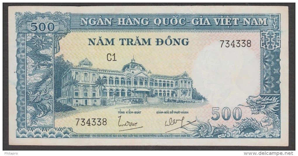 SOUTH VIETNAM 1962  BANKNOTES PICK N°6A  N°C1 734338   VF+ - Vietnam