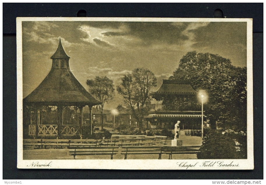 ENGLAND  -  Norwich  Chapel Hill Gardens  Unused Vintage Postcard - Norwich