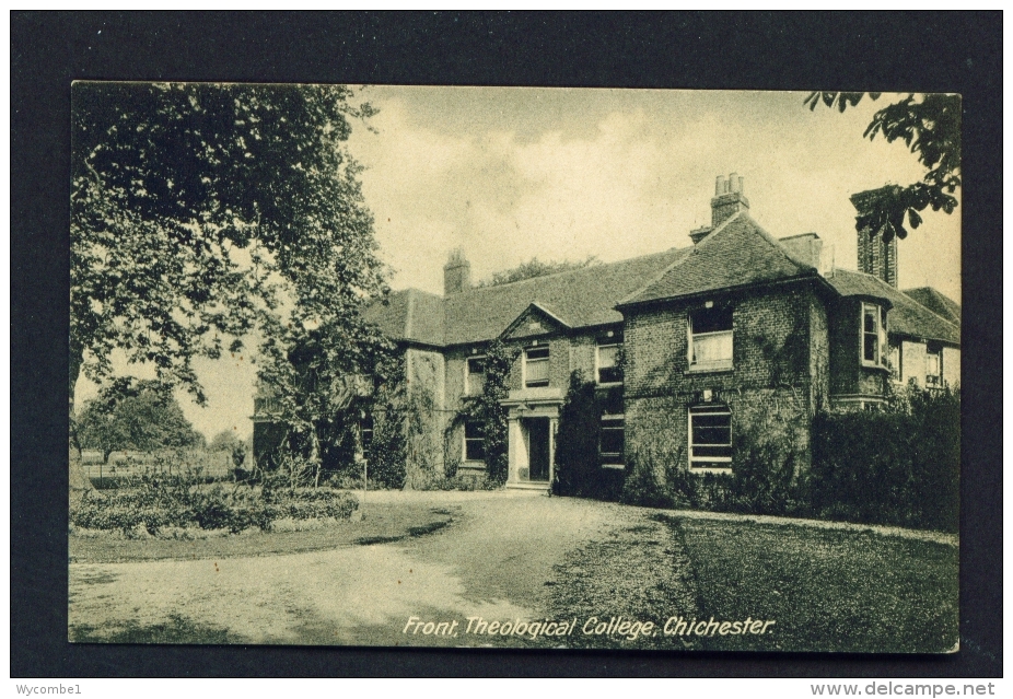 ENGLAND  -  Chichester  Theological College  Unused Vintage Postcard - Chichester