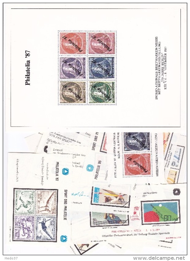 Allemagne - Lot De 29 BF - Neufs (*) - TB - Erinnophilie