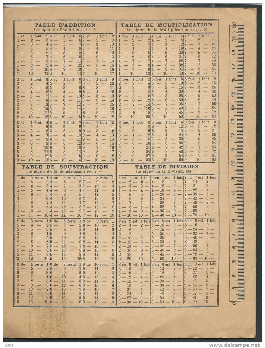 Protege Cahier Et Cahier De 1937 - Publicité Charbon , Le Boulet Barre Premier  Des Boulets Anglais -  Vifg0605 - C