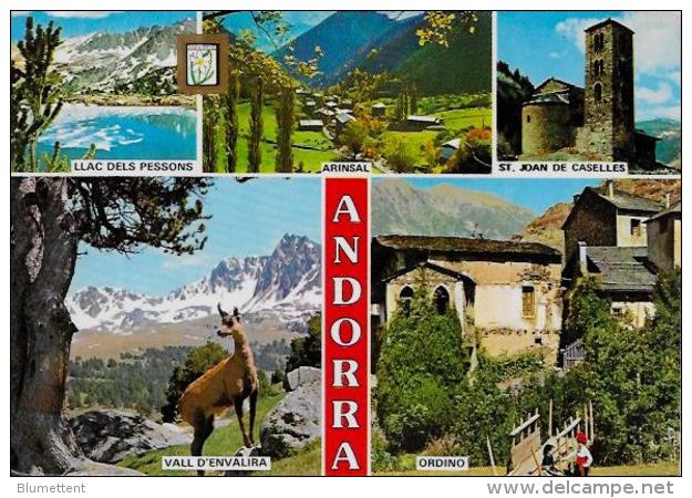 CPSM Andorre Andorra écrite 10 X 15 - Andorra