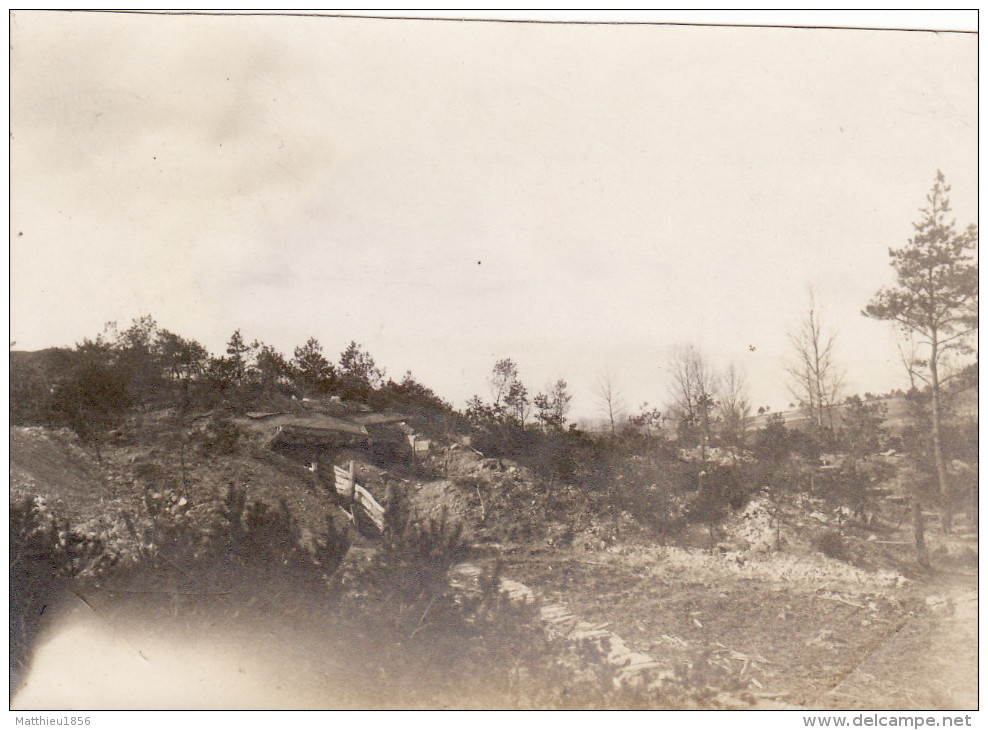 Photo Mars 1915 TAHURE-"Neustadt" (Sommepy-Tahure) - Un Camp Allemand (A142, Ww1, Wk 1) - Altri & Non Classificati