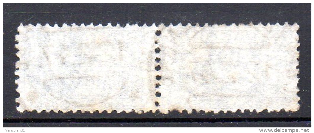 1946- Luogotenenza Pacco Senza Fascio Al Centro N. 63 Timbrato Used - Colis-postaux