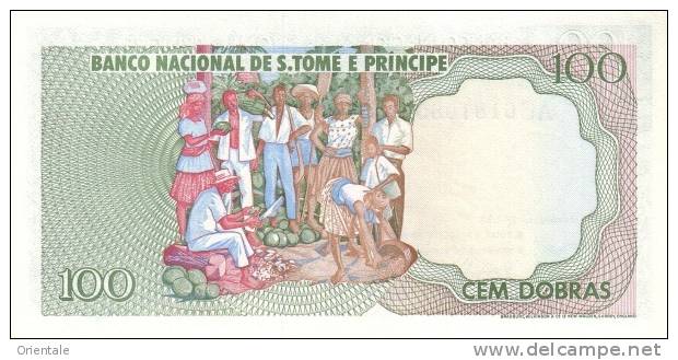 SAO TOME E PRINCIPE P. 57 100 D 1982 UNC - Sao Tomé Et Principe