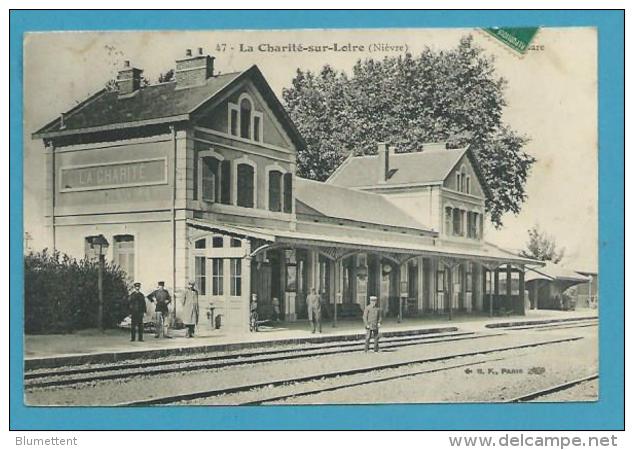 CPA 47 - Chemin De Fer La Gare De LA CHARITE SUR LOIRE 58 - La Charité Sur Loire