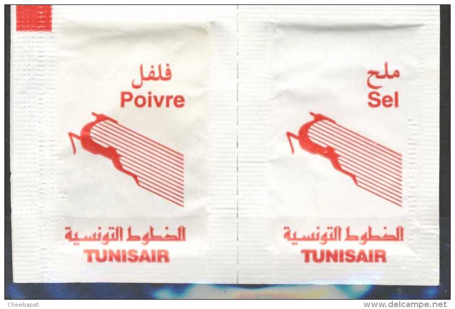 Tunisair - Sachet Poivre Et Sel - Otros & Sin Clasificación