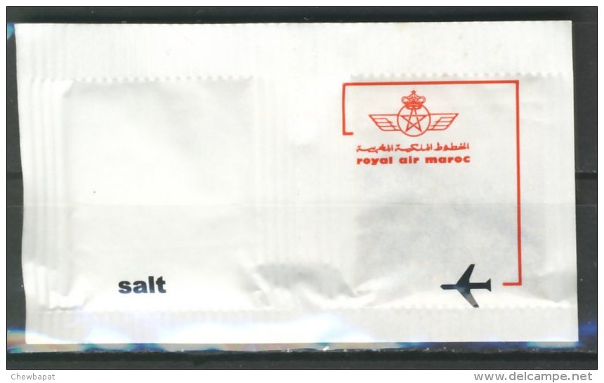 Royal Air Maroc - Sachet  Sel - Salt - Otros & Sin Clasificación