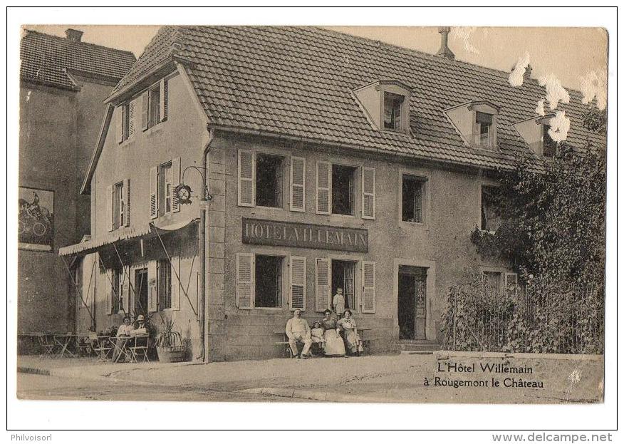 ROUGEMONT LE CHATEAU L HOTEL WILLEMAIN TRES ANIME - Rougemont-le-Château