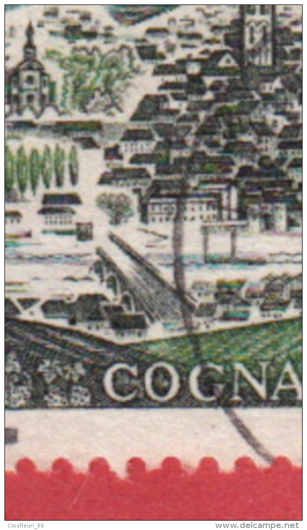 Y&T N°1314 : Rupture Du Pont En Quatre Exemplaires - Used Stamps