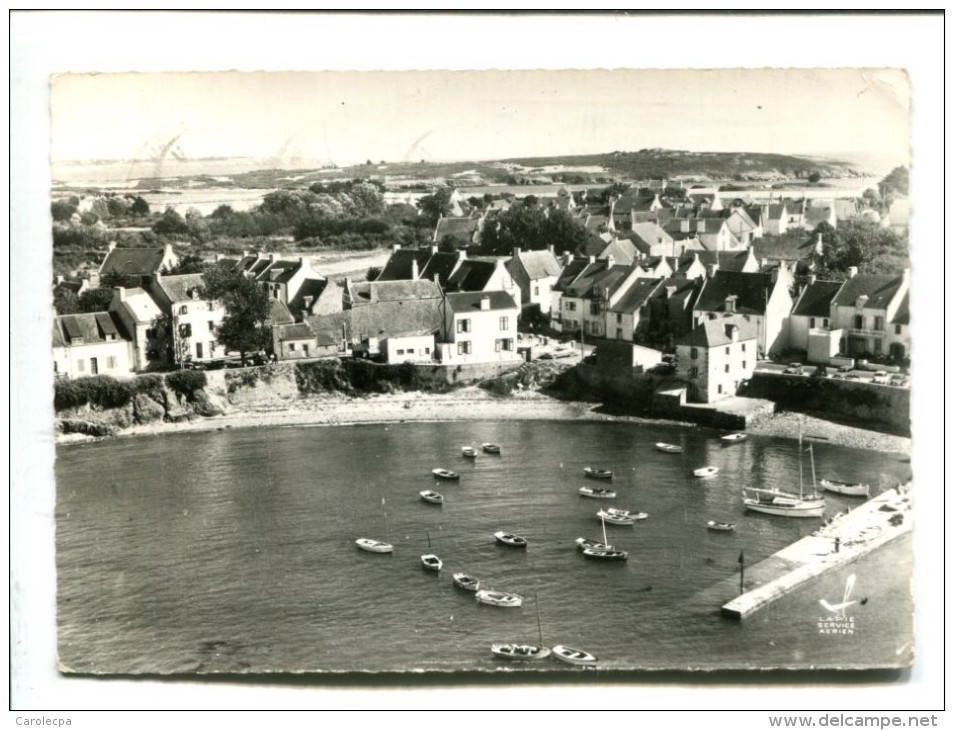 CP - PORT NAVALO (56) LA PETITE CALE ET VUE SUR LE BOURG - Autres & Non Classés