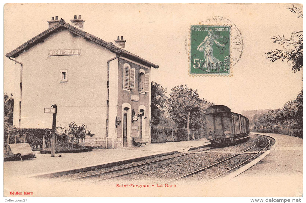 77- SAINT-FARGEAU -  LA GARE - Saint Fargeau Ponthierry