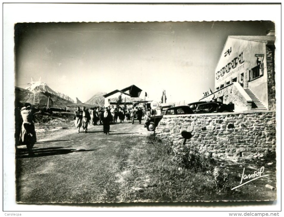 CP - LE COL DU PETIT SAINT BERNARD (73) Hotel De Lancebranlette - Autres & Non Classés