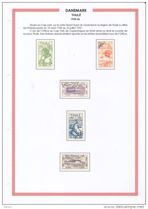 Danemark collection plus de  1500 timbres oblitérés différents, over 1500 different used stamps, 110 pages 99 scans