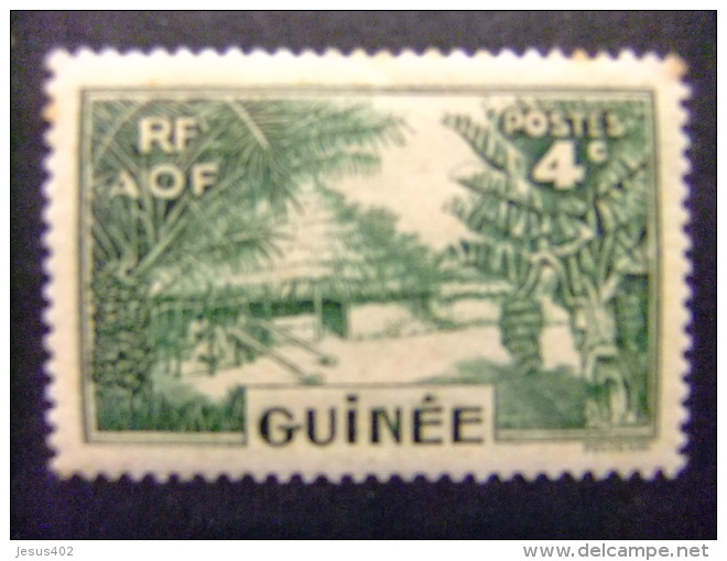 GUINEA FRANCESA GUINEE FRANÇAISE 1938 Yvert Nº 127 * MH - Nuevos