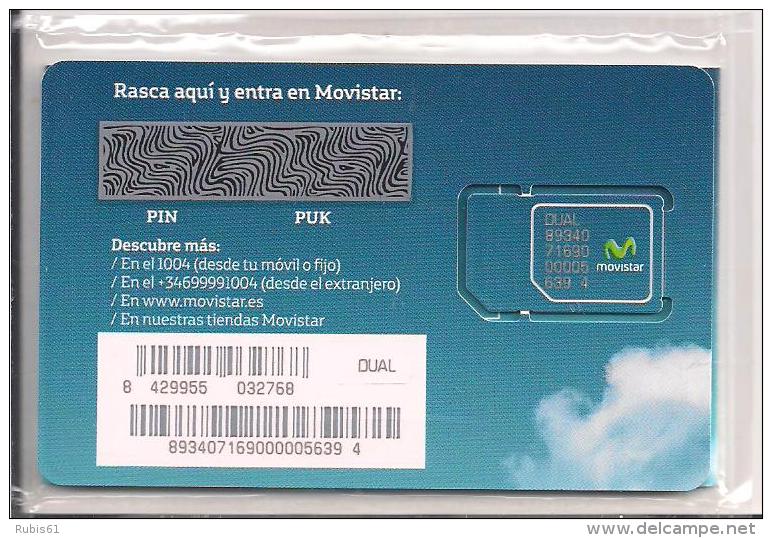 TARJETA GSM MOVISTAR DUAL (RARE) - Telefonica