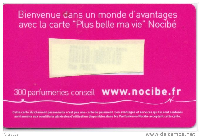 Carte Fidélité Nocibé Produit De Beauté&parfum Card  Karte R726 - Cartes De Fidélité Et Cadeau