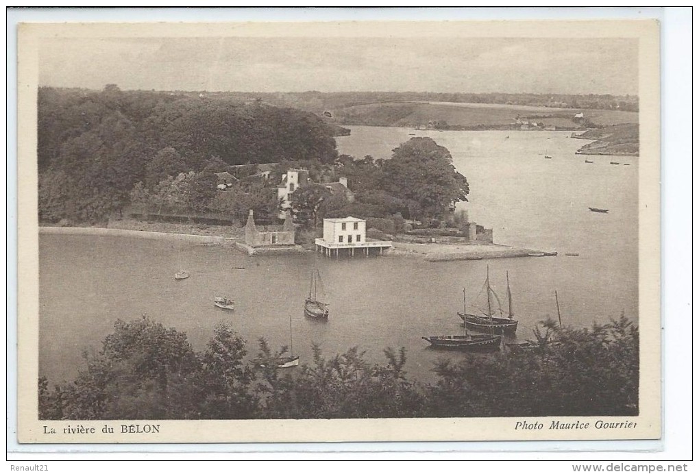 Molëlan-sur-Mer-Kerfany-en-Moëlan-La Rivière Du Bélon-(SÉPIA) - Moëlan-sur-Mer