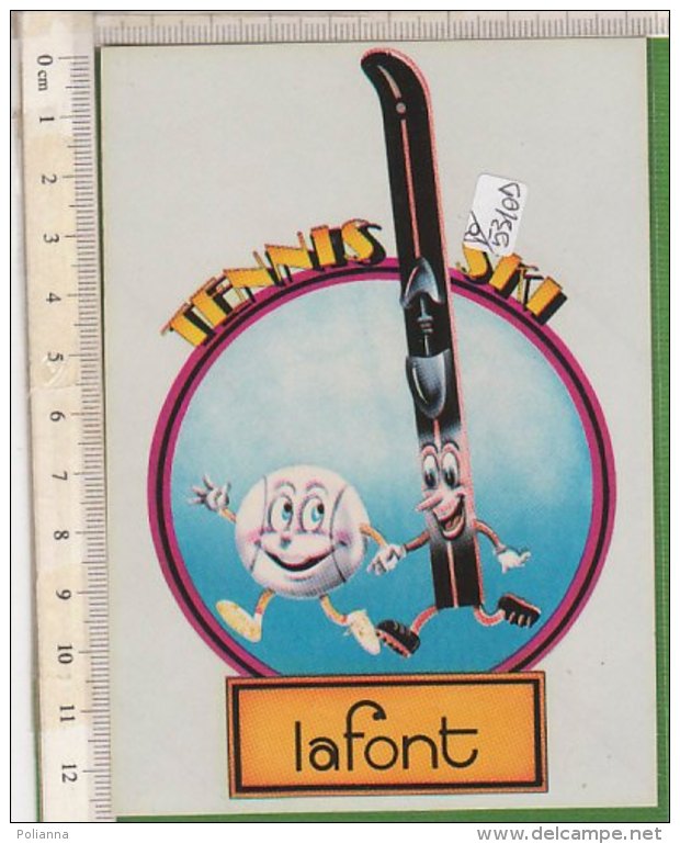 PO5310D# ADESIVO STICKER TENNIS SKI LAFONT - Apparel, Souvenirs & Other