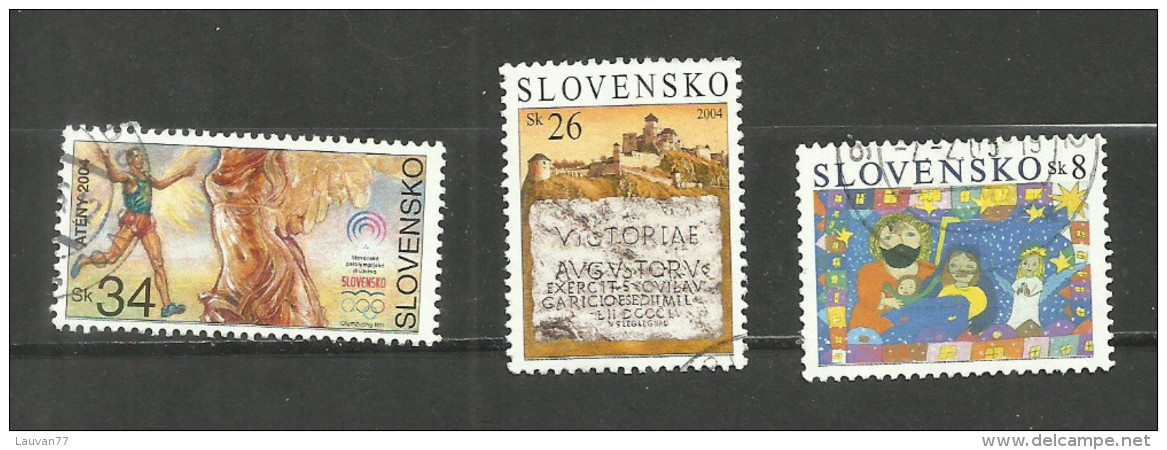 Slovaquie N°420, 426, 435  Cote 3.70 Euros - Usati