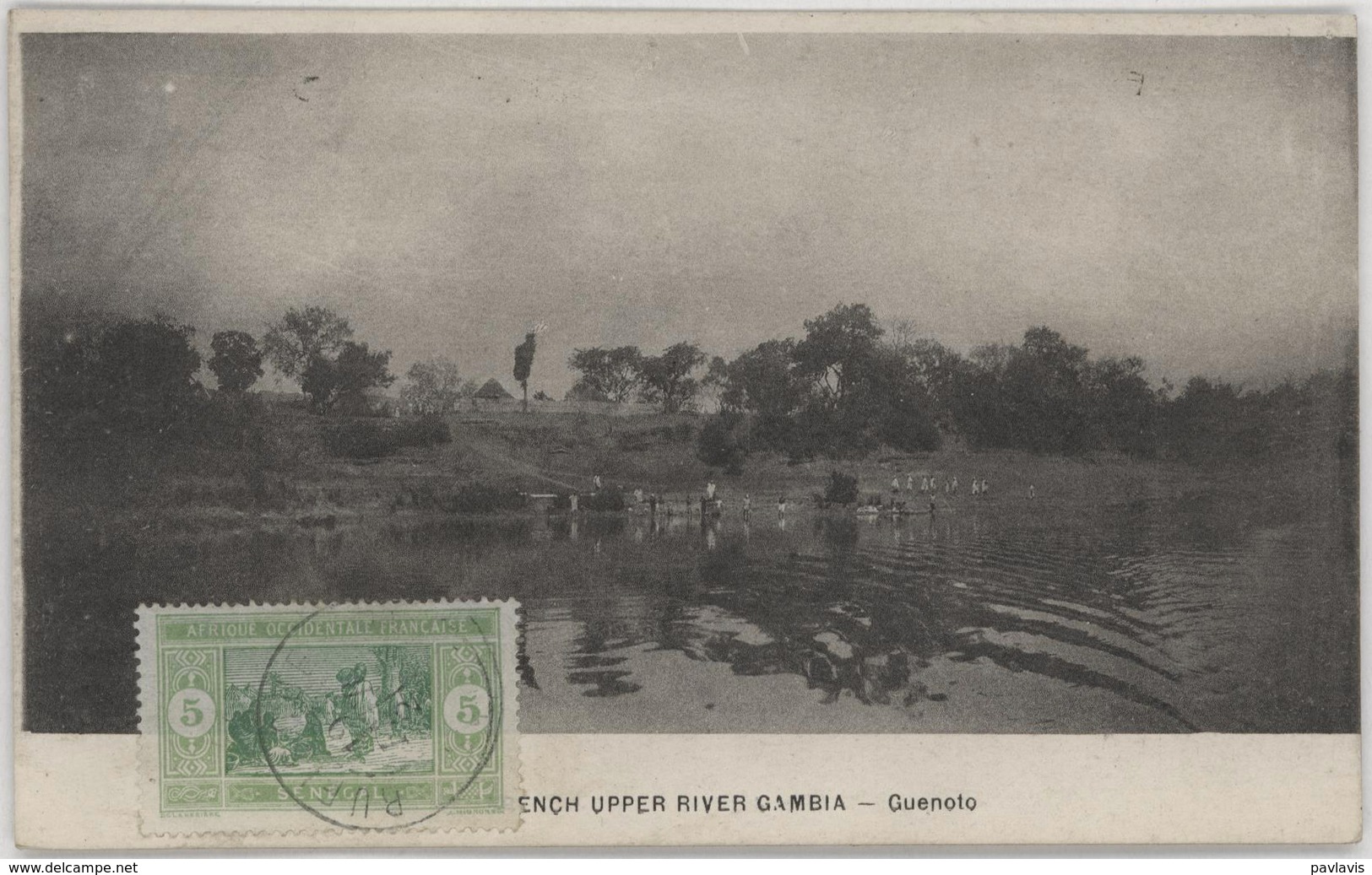 French Upper River Gambia - Guenoto - Africa - Year 1921 - Gambie