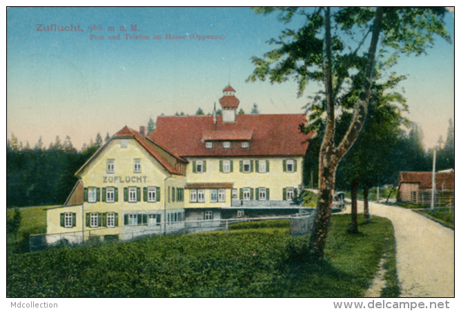 DE BAD PETERSTAL / Zuflucht, Post Und Telefom Im Hause / CARTE COULEUR - Bad Peterstal-Griesbach