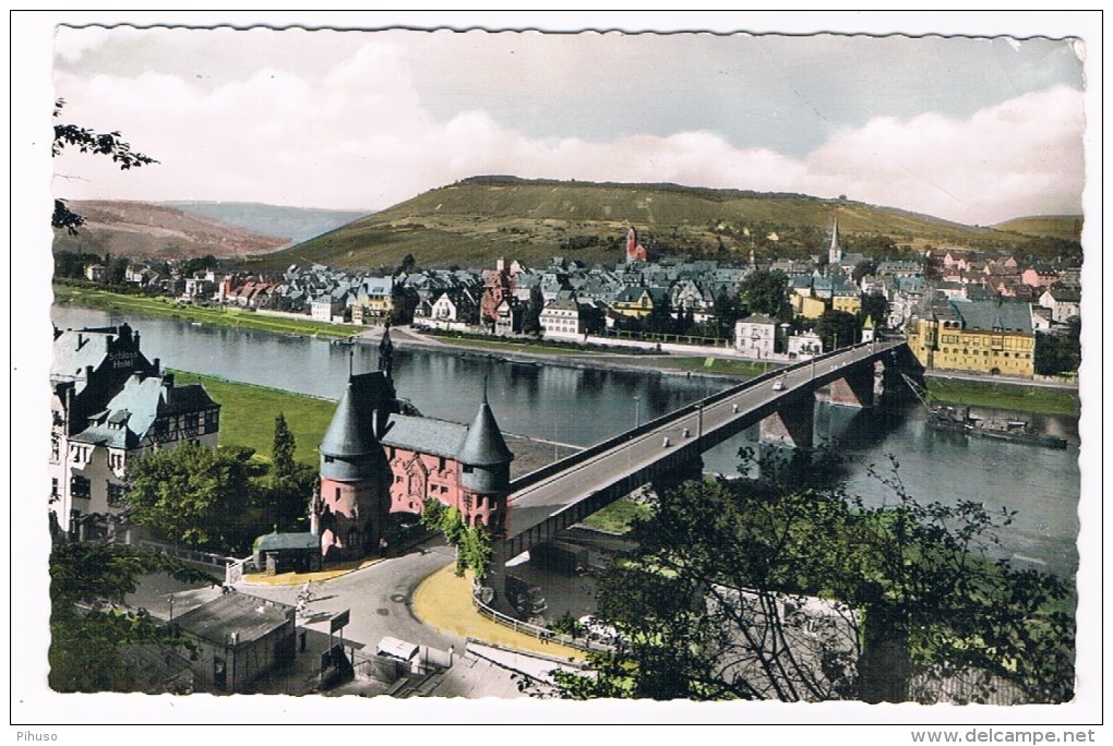 D6388    TRABEN-TRABACH : Mit Moselbrücke - Traben-Trarbach