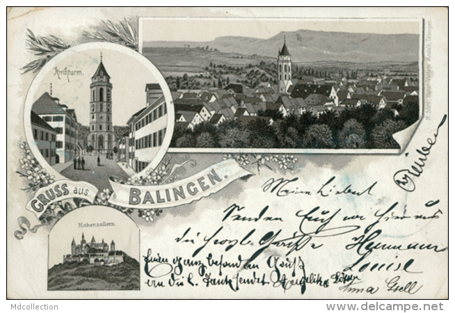 DE BALINGEN / Kirchturm, Hohenzollern / - Balingen