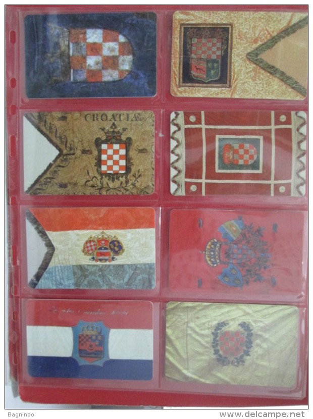 CROATIA phonecards 240 pcs in 32 etui x 8 pcs