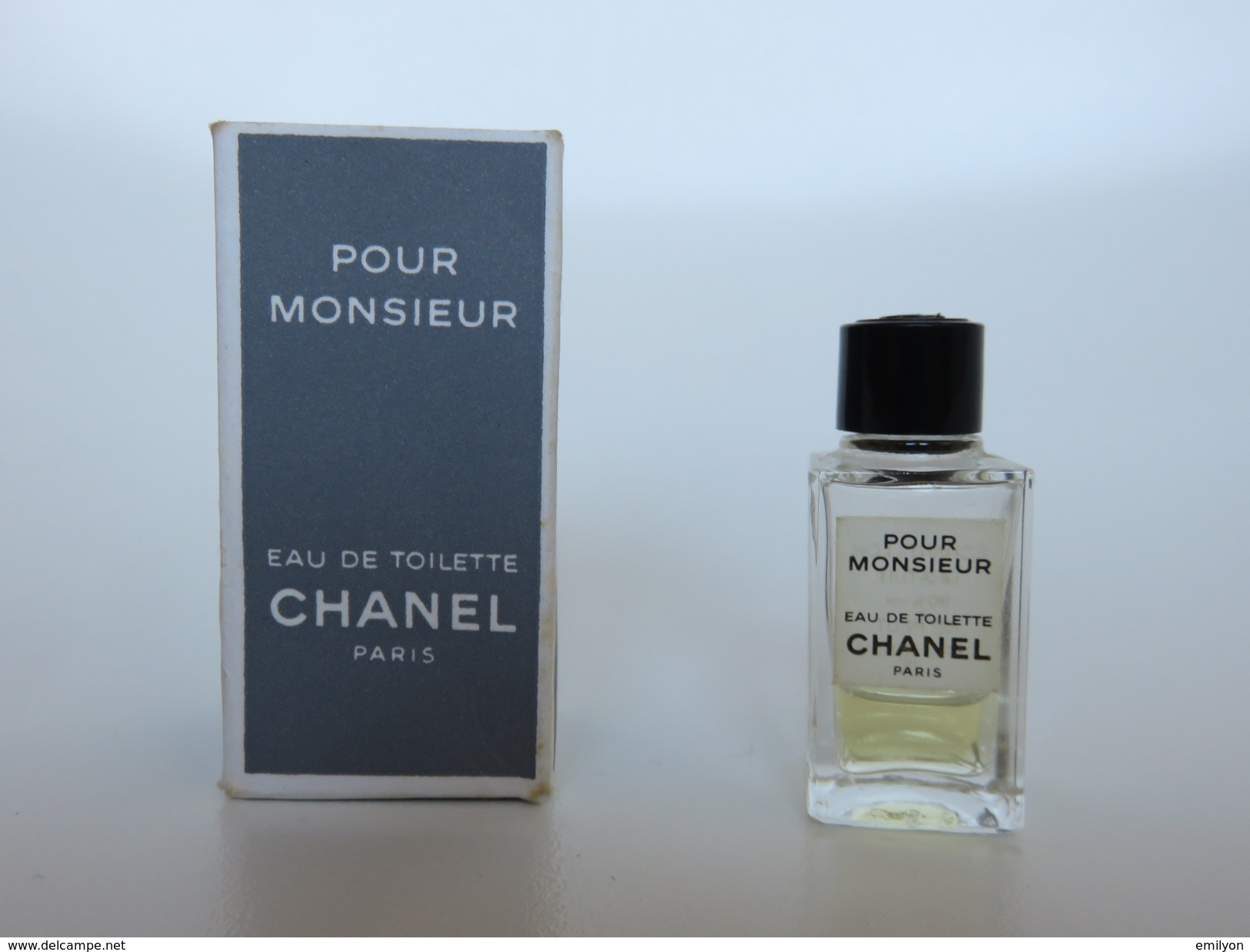 Pour Monsieur - Chanel - Eau De Toilette  4 ML - Miniatures Hommes (avec Boite)