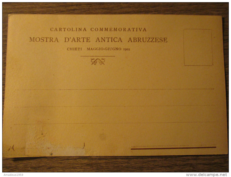 Mostra D'arte Antica  Chieti 1905 - Manifestations