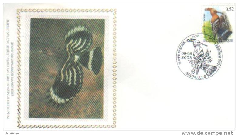 BUZIN / FDC SOIE / COB 3200 - 1985-.. Vögel (Buzin)