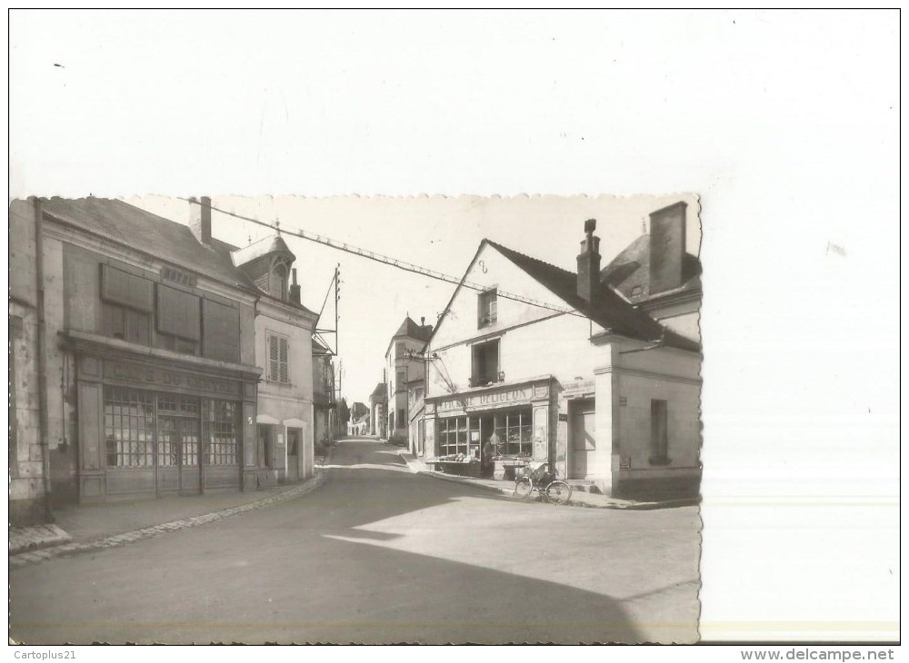 SAINT GEORGES SUR CHER  CAFE DU CENTRE   FACON PHOTO  EPICERIE DELIGEON  .CAFE DU CENTRE - Autres & Non Classés