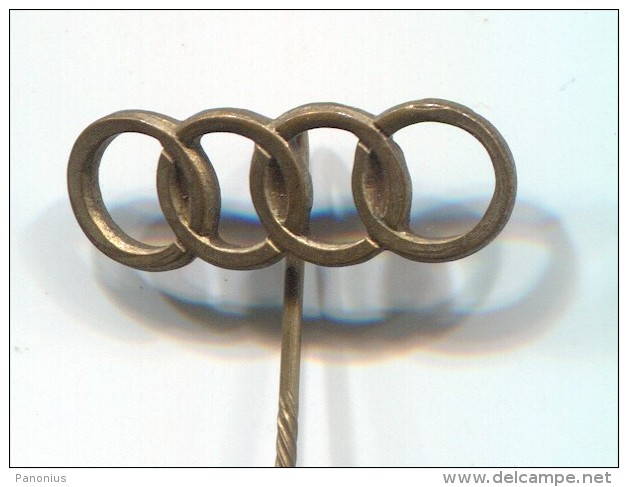 AUDI - Car Auto Automotive, Vintage Pin, Badge - Audi