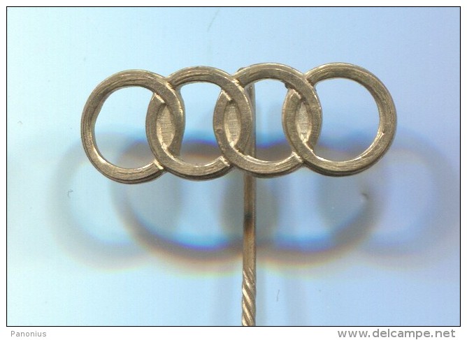 AUDI - Car Auto Automotive, Vintage Pin, Badge - Audi