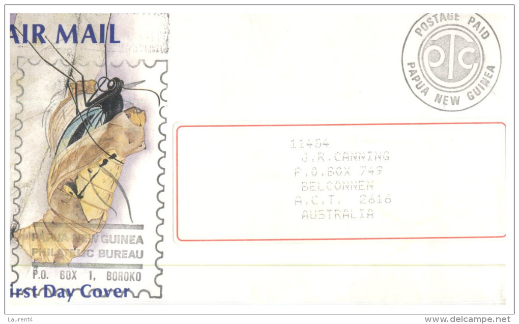 (200) Papua New Guinea Air Mail FDC - Papouasie-Nouvelle-Guinée