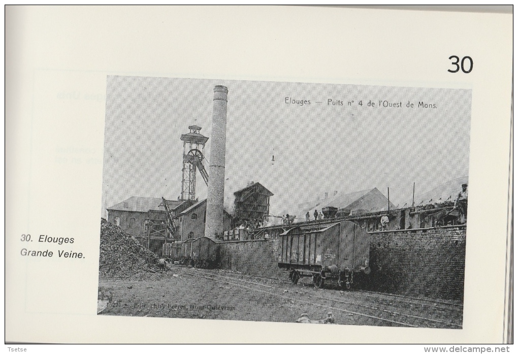 Superbe Livre Regroupant Tout Les Charbonnages Borains, Vues D´anciennes Cartes Postale Et Photos Et Textes - 1978 - Mines